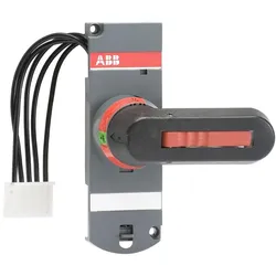 ABB OTV250ECMK Direktgriff schwarz inklusiv Welle und Abdeckung der Mechanik Beschriftung I-0-II 1SCA022804R0570