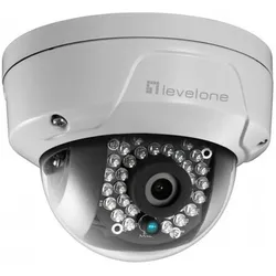 LevelOne IP Kamera FCS-3096 (3840 x 2160 Pixels), Netzwerkkamera, Weiss