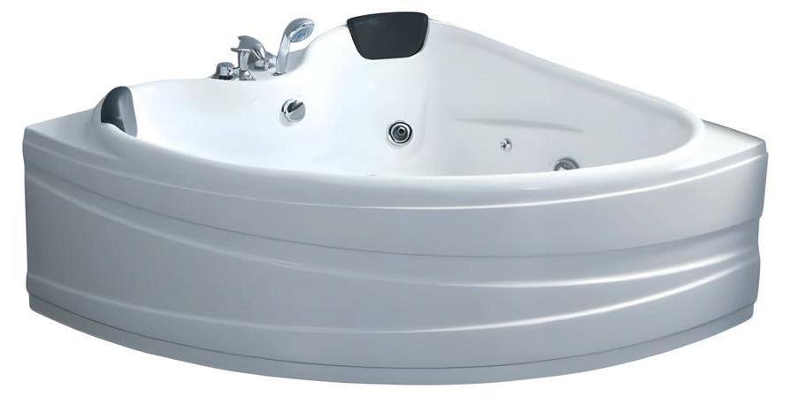 Whirlwanne Whirlpool Hydromassagewanne Blubberbad Spa-Bad 150x150 cm