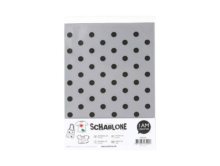 Schablone Punkte, A5
