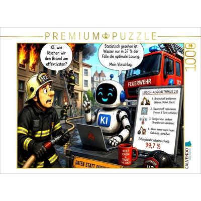 CALVENDO Puzzle Es brennt, es brennt | 1000 Teile Lege-Größe 64 × 48 cm Foto-Puzzle für glückliche Stunden