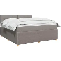vidaXL, Boxspringbett, Boxspringbett (140 x 200 cm)