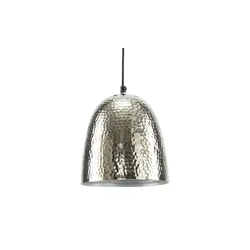 Pendelleuchte   , silber , Maße (cm): H: 150  Ø: 20