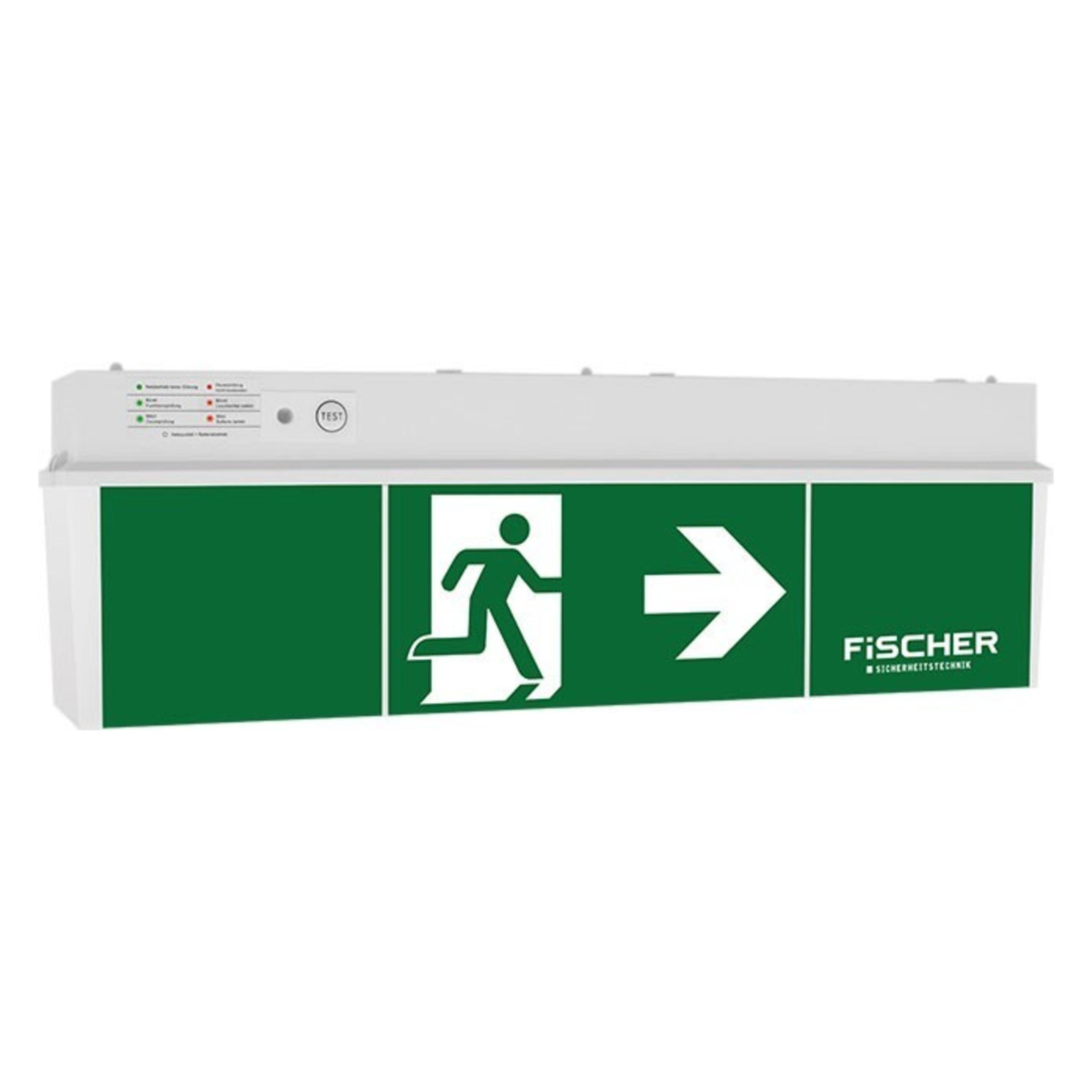 Fischer LED-Rettungszeichenleuchte (ULU383AT2.V4)