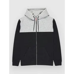 Quiksilver Keller Block Sweatjacke black heather Gr. M