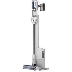 Shark Clean & Empty Akku-Stielstaubsauger BU3521EU - weiß|blau
