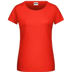 James & Nicholson Damen Bio T-Shirt 8007 grenadine XXL