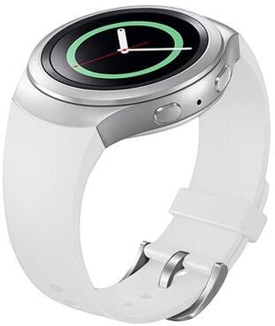 Inspired Deals Samsung Gear S2 Watch Band Soft Silicone Replacement Sport Watch Strap white