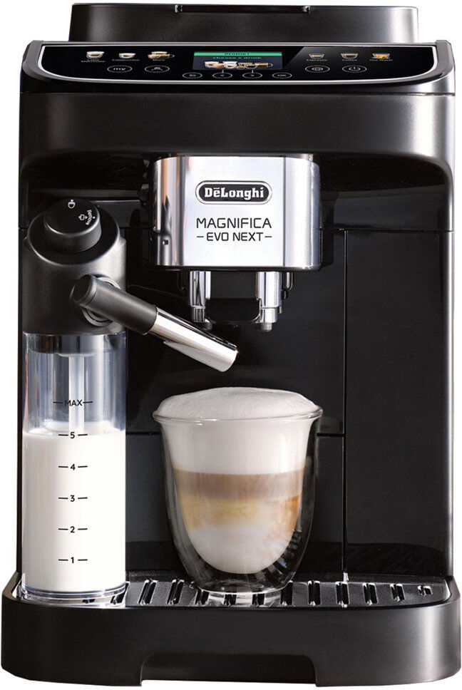 DeLonghi Magnifica Evo Next Bean to Cup Automatic Coffee Machine Black 0.2L