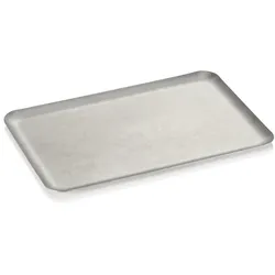 10x Burgertablett STEEL & STYLE HERITAGE, 30 x 20 x 1 cm, Chromnickelstahl 18/8