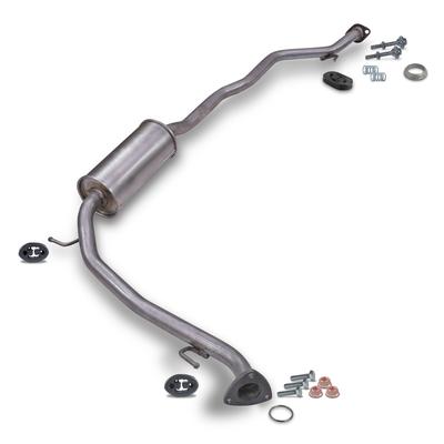 Bestprice Mittelschalldämpfer + Montagematerial [Hersteller-Nr. 40674989] für Honda