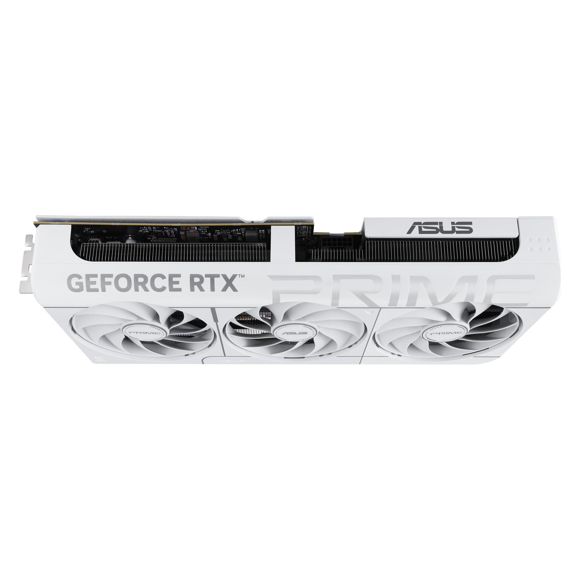 ASUS Prime GeForce RTX 5070 OC White (12 GB, GDDR7) (90YV0M19-M0NA00)