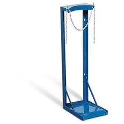 Gasflaschenständer aus Stahl, für 1 Gasflasche mit max. Ø: 230 mm, zur Wandbefestigung