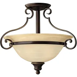 Elstead Lighting, Deckenleuchte, Cello Deckenleuchte E27 2-fach Antike Bronze (E27)