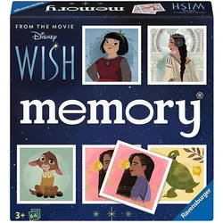 Ravensburger memory Disney Wish - 22595 - Der Gedächtnisspiel-Klassiker für die ganze Familie ab 3