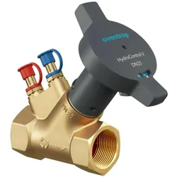 Oventrop Strangreg.vent. HydroControl V PN25 DN15, Rp1/2 IG, HydroPort, EZB, Zubehör Heizen