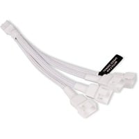 Y-Kabelsplitter 4-Pin auf 4x 4-Pin PWM, 15cm weiß