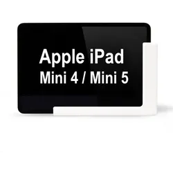 TabLines TWP024W Wandhalterung mit Ladefunktion für iPad Mini 4/5, weiß