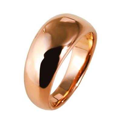 Fingerring JUST "langlebig" Gr. 52, rosa (roségoldfarbig), Fingerringe, Damen, 52, Edelstahl, Fingerring
