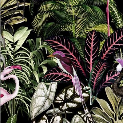 Graham & Brown Midnight Tropic Wallpaper