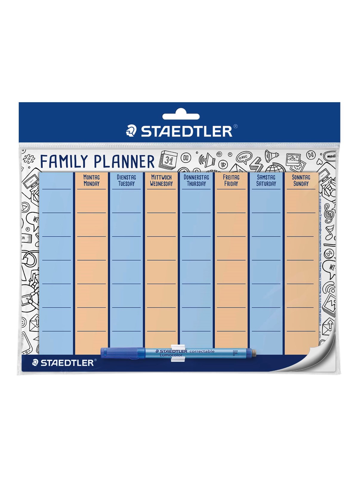 Staedtler Lumocolor Family Planner