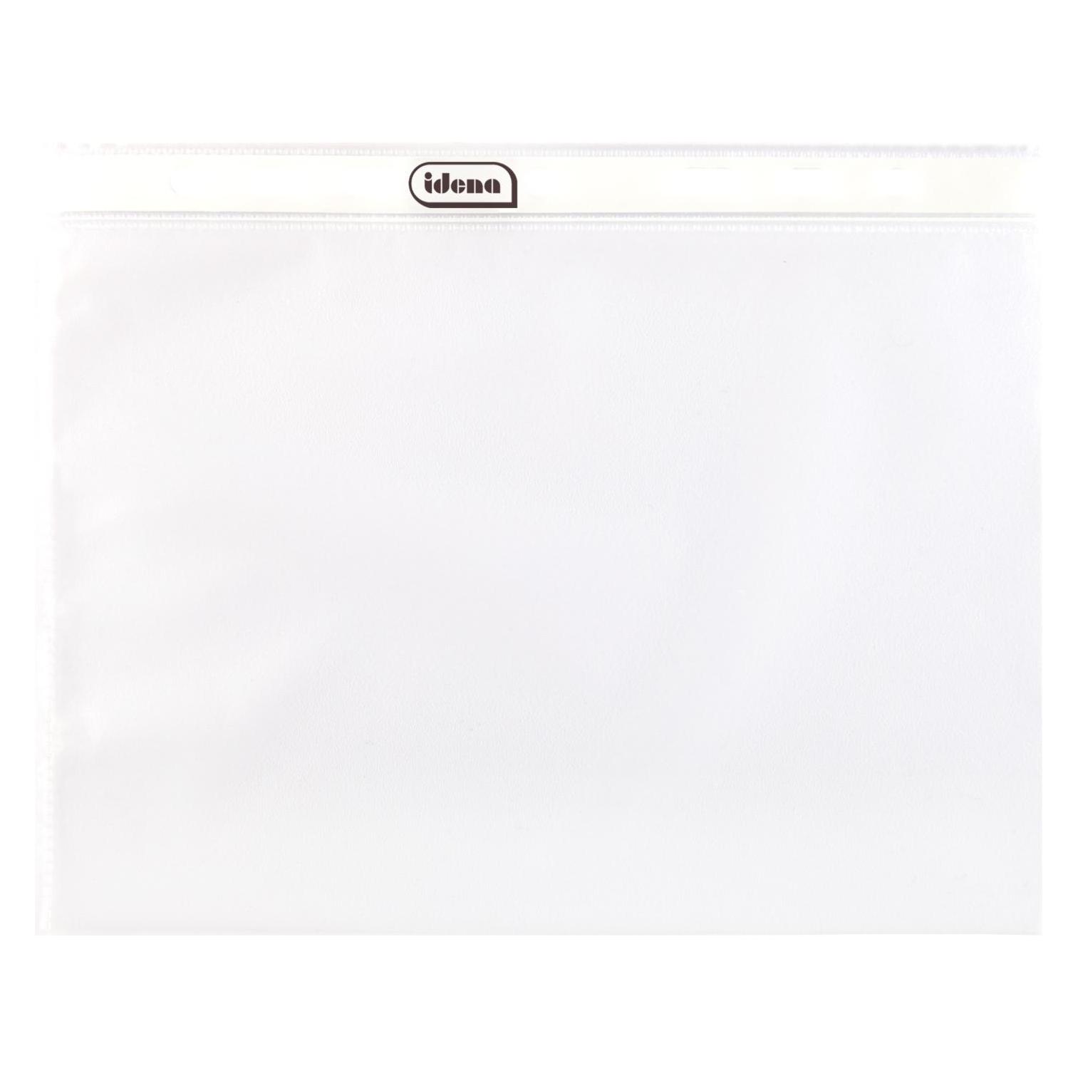Idena Prospekthülle A5 100er genarbt 60µ (A5) (22658144)