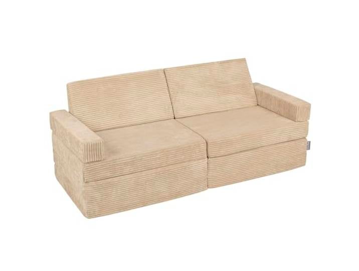 KiddyMoon Kindersofa aus Schaumstoff, Spielsofa für Kinder, Kindersessel, Sofa fürs Kinderzimmer, Kindercouch, Faltmatratze