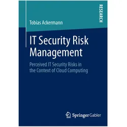 IT Security Risk Management, Fachbücher von Tobias Ackermann