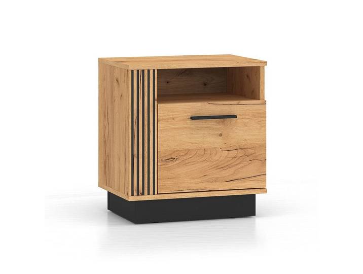 Petits-meubles Nachttisch Solal Holz, Braun, Holzwerkstoff, 50x55x35 cm, Schlafzimmer, Nachttische