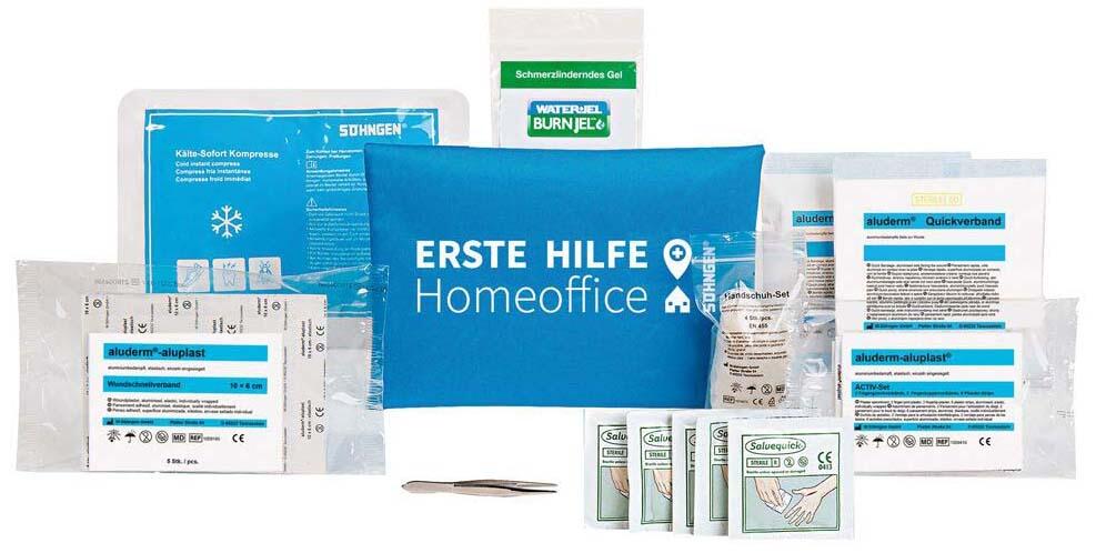 SÖHNGEN Erste-Hilfe-Tasche Home Office, blau 0307045B