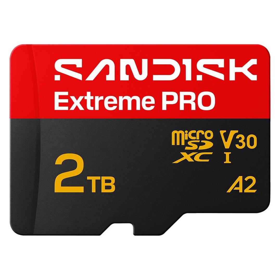 Sandisk Extreme Pro (2000 GB, microSDXC, U3, UHS-I) (SDSQXCD-2T00-GN6MA)