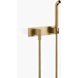 Dornbracht Gießrohr mit Abdeckplatte, 27838979-39, Farbe: Dark Brass gebürstet