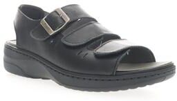 Women's Breezy Walker Sandal by Propet in Black (Size 12 M)