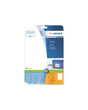 HERMA Premium Laminierte Etiketten Papier matte permanent self-adhesive weiß A4 210 x 297 mm 25 (5065)