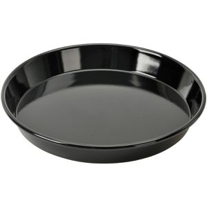 Kaiser Pizzablech Inspiration Pie-/ Backblech, rund, aus Emaille, hitzebeständig bis 450°C, Ø 32 cm