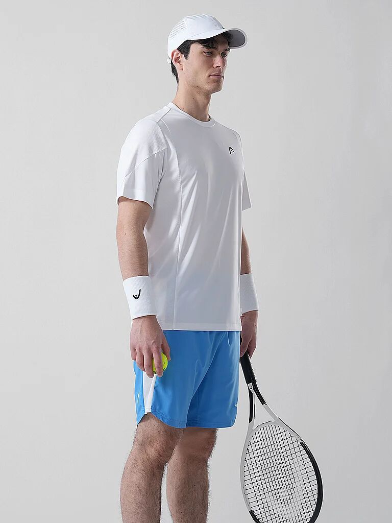 HEAD Herren Tennisshirt Slice II blau   L M