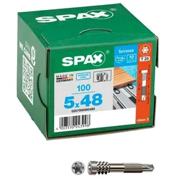 SPAX® Terrassenschrauben T25 A2 5x48 100 St.
