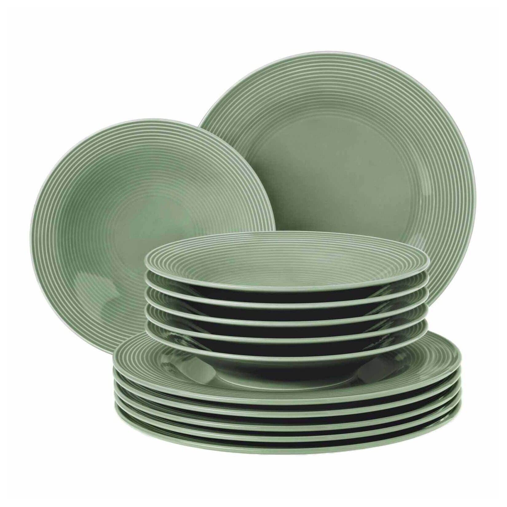Seltmann Weiden Tafelservice Beat Color Glaze 12-tlg.