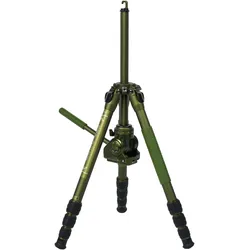 Sirui CT04 Dreibeinstativ mit Videoneiger CT5 Matt Grün Aluminium (Metall), Stativ, Grün