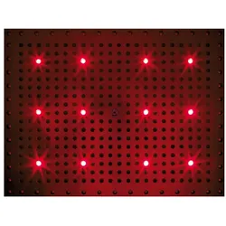 Bossini Dream Rectangular Kopfbrause 500 x 400 mm, mit 12 RGB LED`s H37377000030016