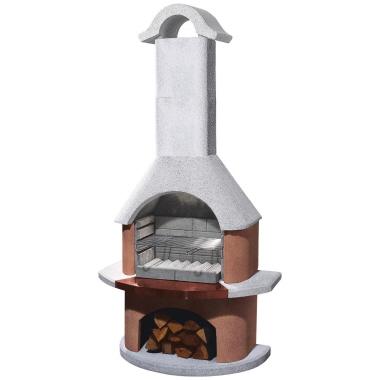 BUSCHBECK Grillkamin Bologna, Kupferblen H210xB110xT65cm, 460 kg 08294425