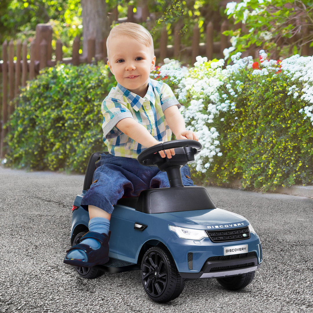 Metro AIYAPLAY Land Rover Licensed Kids Ride On Car, Sliding Car Blue
