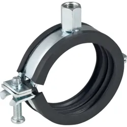 Geberit Rohrschelle gedämmt mit Gewindemuffe M8/M10 di32-37mm