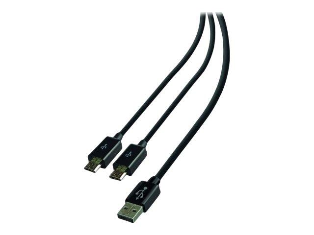 Steelplay Lade- / Datenkabel (PS4) schwarz JVAPS400040