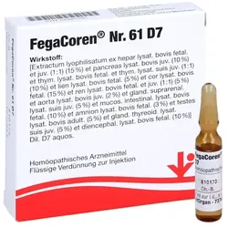 Fegacoren No.61 Fiale D7 5x2ml