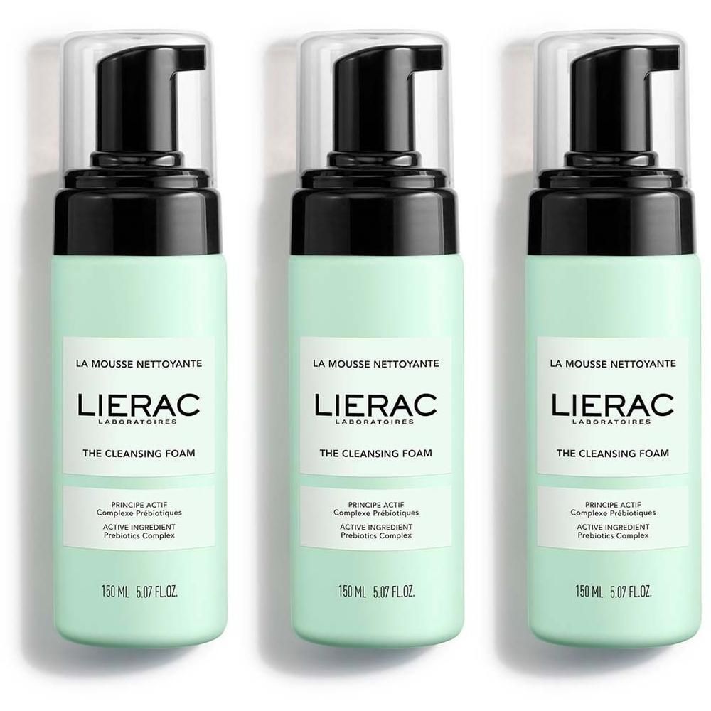 Lierac Der Reinigungsschaum x3 3x150 ml Flüssigkeit