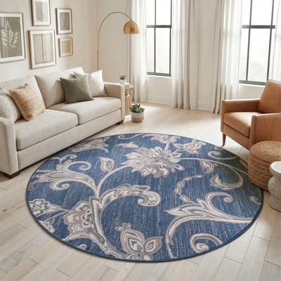 Alise Rugs Carrington Transitional Floral & Botanical Indoor Area Rug