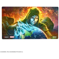 Gamegenic Magic: The Gathering Marvel Super Heroes Shiny Playmat - Doom Reigns Supreme