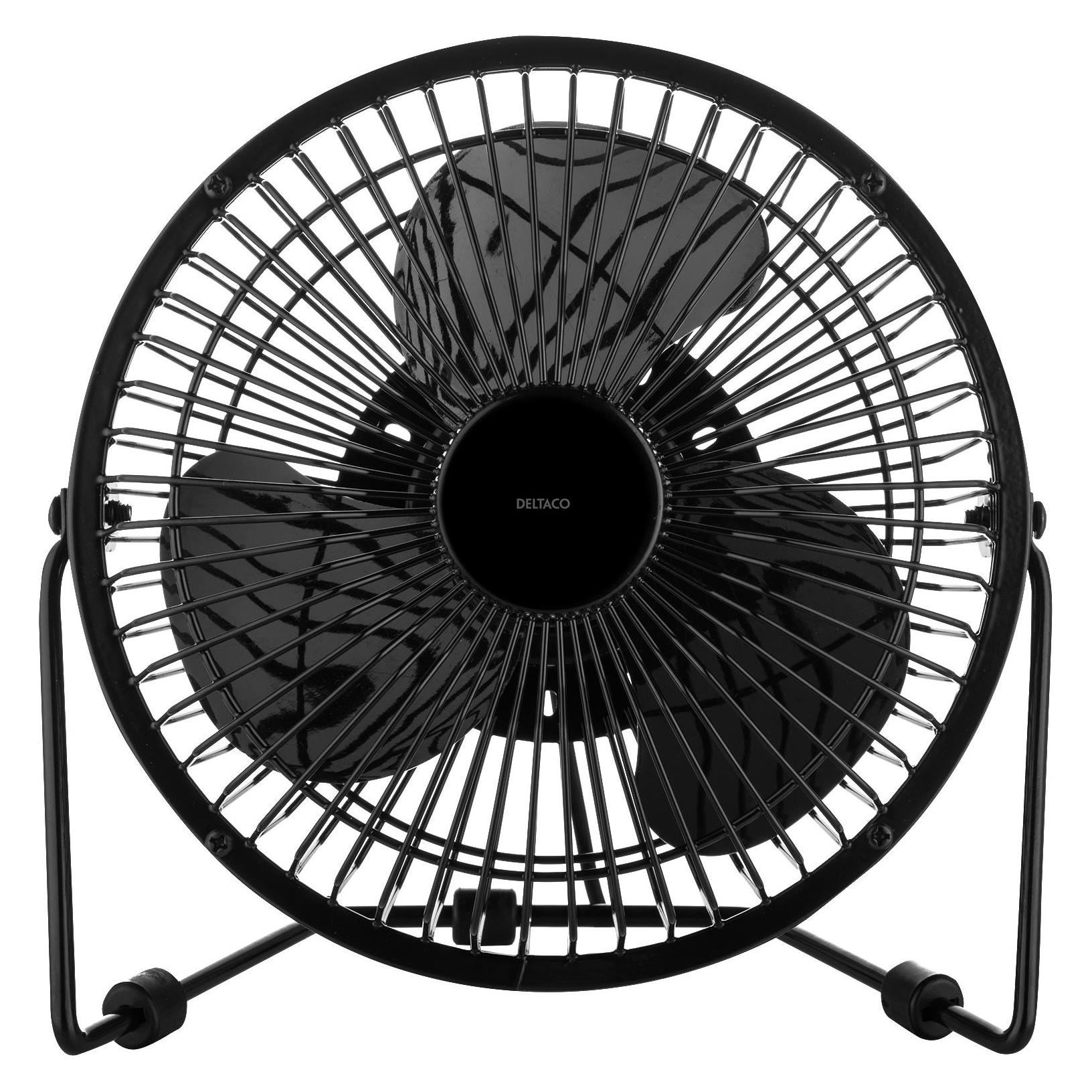 Deltaco FT-755 household fan Black (FT-755)