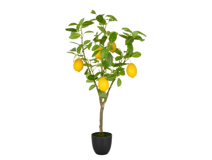 Kunstpflanze Zitronenbaum 90cm